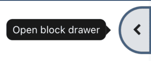 Moodle blocks panel icon.