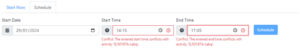 Scheduling recordings - Learning and Teaching Hub