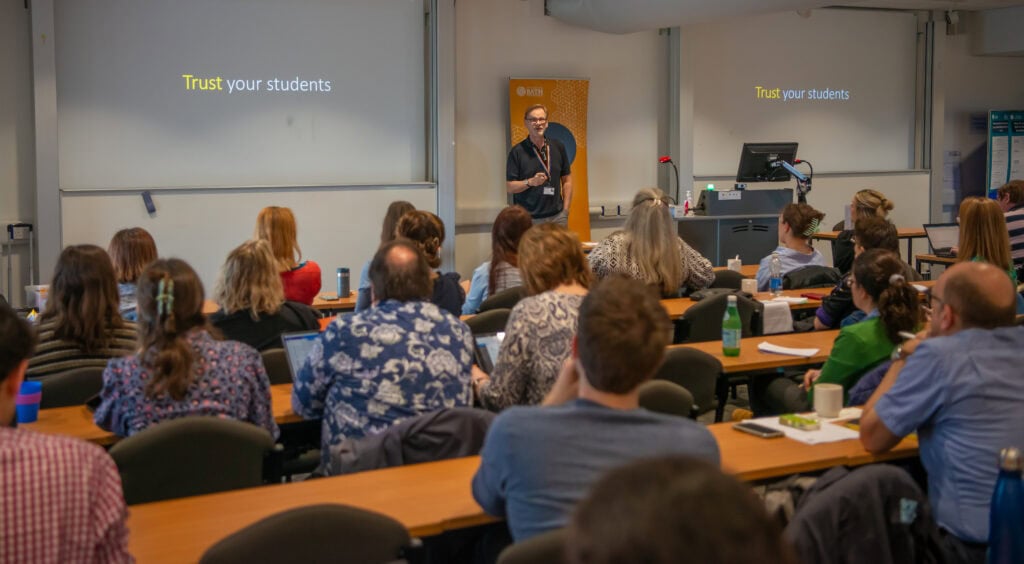 Presenting at Conference Edufest