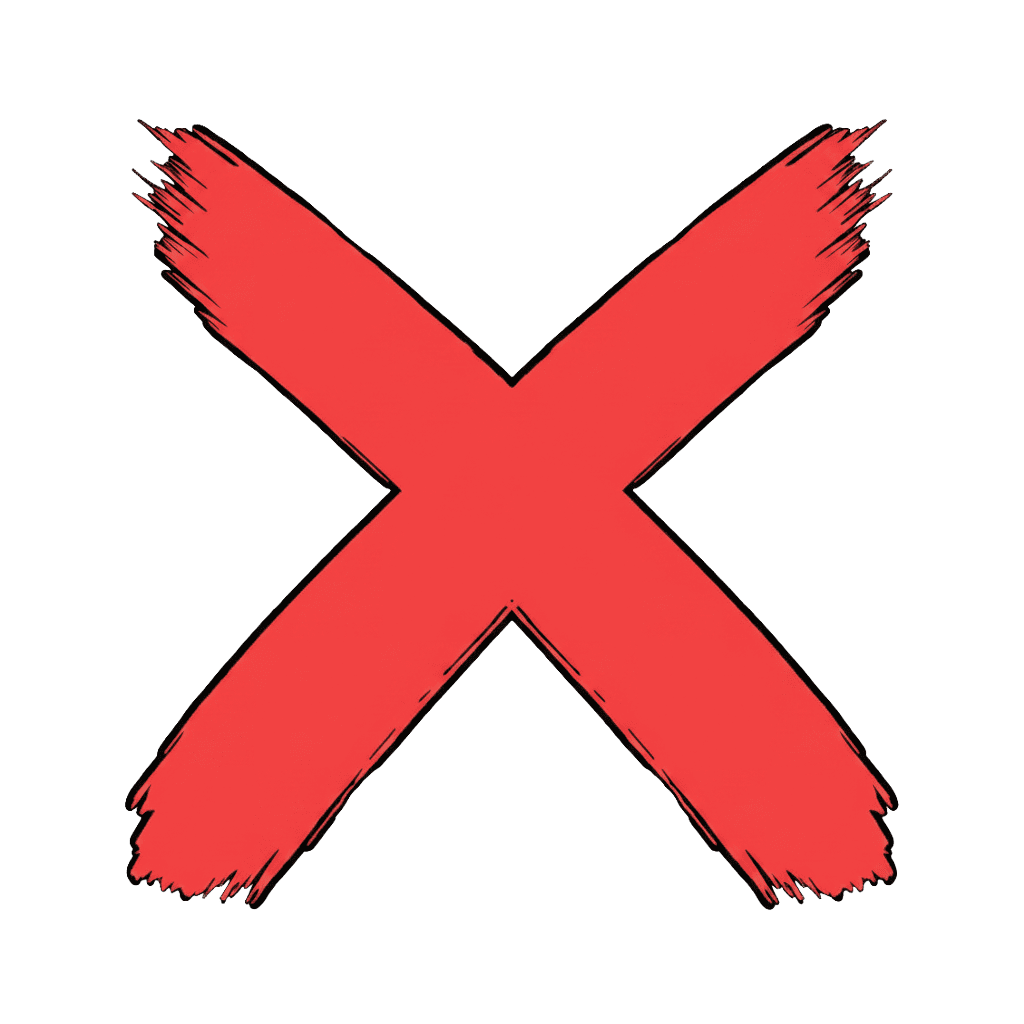 a red cross